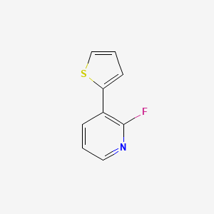 B1450307 2-Fluoro-3-(thienyl)pyridine CAS No. 1437794-91-6