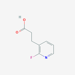 molecular formula C8H8FNO2 B1450308 3-(2-氟吡啶-3-基)丙酸 CAS No. 944998-14-5