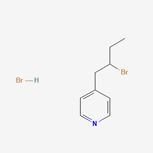 molecular formula C9H13Br2N B1450310 4-(2-Bromobutyl)pyridine hydrobromide CAS No. 1803584-53-3