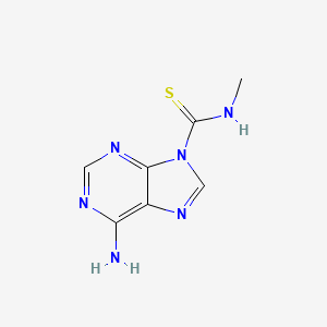 6-Amino-N-methyl-9H-purine-9-carbothioamide