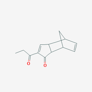 2-Propanoyl-3a,4,7,7a-tetrahydro-1H-4,7-methanoinden-1-one