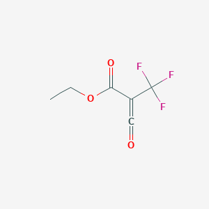 Ethyl 3-oxo-2-(trifluoromethyl)prop-2-enoate