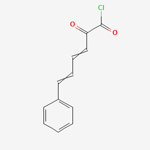 2-Oxo-6-phenylhexa-3,5-dienoyl chloride