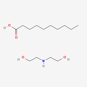 Capric acid, diethanolamine salt