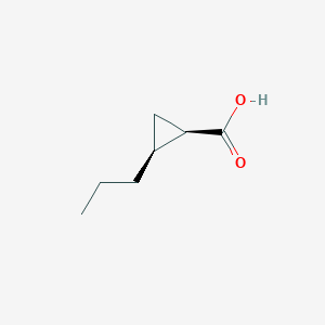 rac-(1R,2S)-2-Propylcyclopropanecarboxylic acid