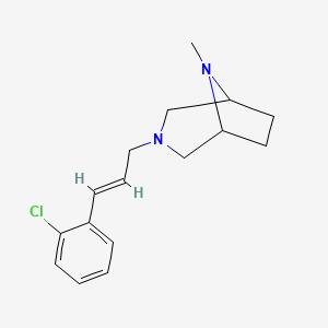 3-(o-Chlorocinnamyl)-8-methyl-3,8-diazabicyclo(3.2.1)octane