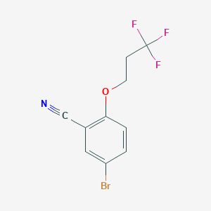 5-Bromo-2-(3,3,3-trifluoropropoxy)benzonitrile