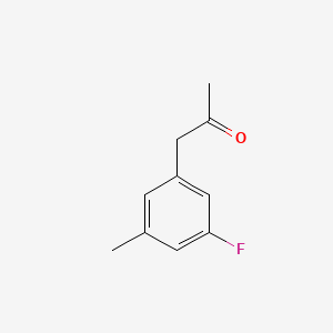 molecular formula C10H11FO B1450438 1-(3-氟-5-甲基苯基)丙酮 CAS No. 1532899-14-1