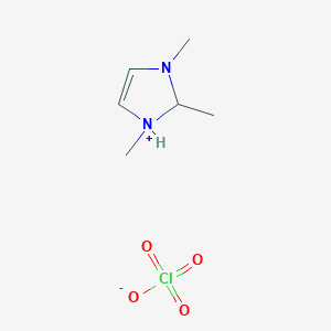 1,2,3-Trimethyl-2,3-dihydro-1H-imidazol-1-ium perchlorate