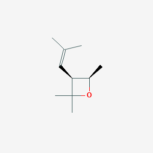 (3S,4R)-2,2,4-Trimethyl-3-(2-methylprop-1-en-1-yl)oxetane