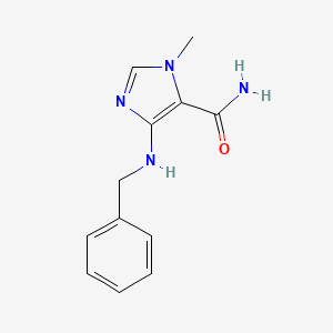 4-(Benzylamino)-1-methyl-1H-imidazole-5-carboxamide