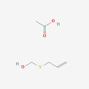 Acetic acid;prop-2-enylsulfanylmethanol