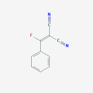 [Fluoro(phenyl)methylidene]propanedinitrile