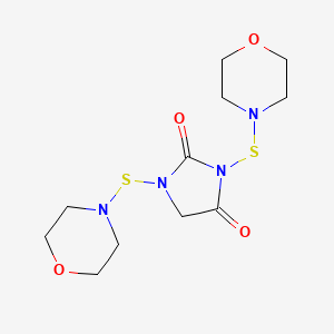 1,3-Bis[(morpholin-4-yl)sulfanyl]imidazolidine-2,4-dione