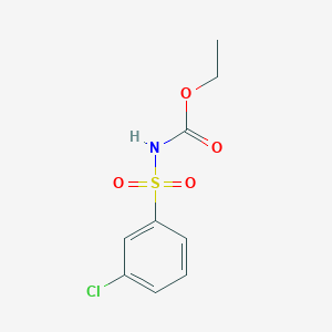 Ethyl (3-chlorobenzene-1-sulfonyl)carbamate