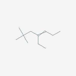 4-Ethyl-6,6-dimethylhept-3-ene