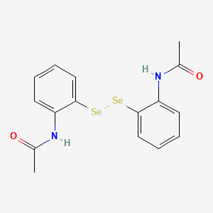 N-[2-[(2-acetamidophenyl)diselanyl]phenyl]acetamide