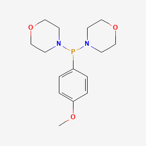 4,4'-[(4-Methoxyphenyl)phosphanediyl]bis(morpholine)