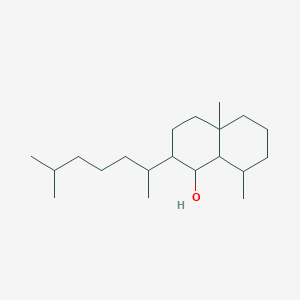 4a,8-Dimethyl-2-(6-methylheptan-2-yl)decahydronaphthalen-1-ol