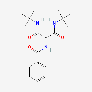 2-Benzamido-N~1~,N~3~-di-tert-butylpropanediamide