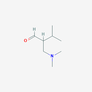 2-[(Dimethylamino)methyl]-3-methylbutanal