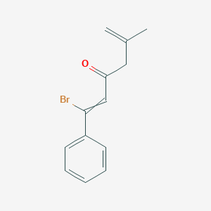 1-Bromo-5-methyl-1-phenylhexa-1,5-dien-3-one