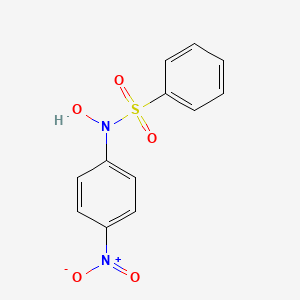 Benzenesulfonamide, N-hydroxy-N-(4-nitrophenyl)-