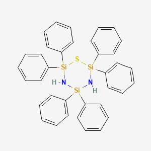 2,2,4,4,6,6-Hexaphenyl-1,3,5,2,4,6-thiadiazatrisilinane