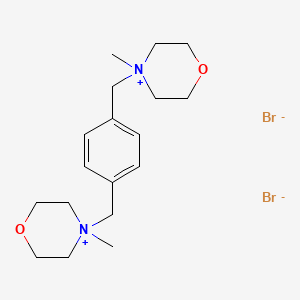 Morpholinium, p-xylylenebis(N-methyl-, dibromide