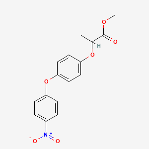 Methyl 2-[4-(4-nitrophenoxy)phenoxy]propanoate