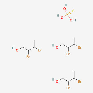 2,3-Dibromobutan-1-ol;trihydroxy(sulfanylidene)-lambda5-phosphane