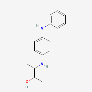 3-(4-Anilinoanilino)butan-2-ol