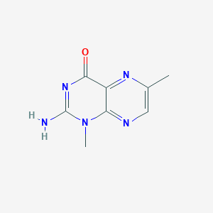 2-Amino-1,6-dimethylpteridin-4(1H)-one