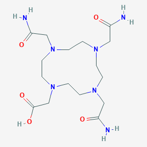 molecular formula C16H31N7O5 B1450543 DO3AM-乙酸 CAS No. 913528-04-8