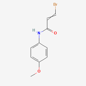 3-Bromo-N-(4-methoxyphenyl)prop-2-enamide