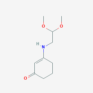 3-[(2,2-Dimethoxyethyl)amino]cyclohex-2-en-1-one