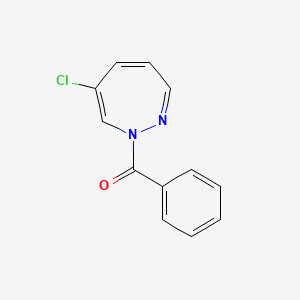 (6-Chloro-1H-1,2-diazepin-1-yl)(phenyl)methanone