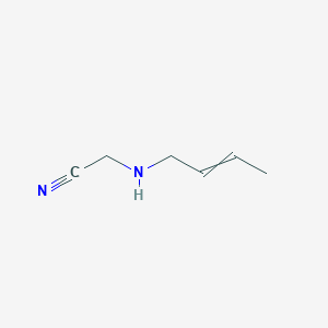 [(But-2-en-1-yl)amino]acetonitrile