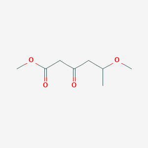 Hexanoic acid, 5-methoxy-3-oxo-, methyl ester