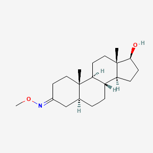 17-beta-Hydroxy-5-alpha-androstan-3-one O-methyloxime