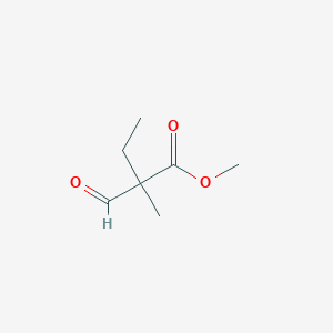 Methyl 2-formyl-2-methylbutanoate