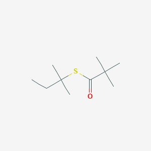 S-(2-Methylbutan-2-yl) 2,2-dimethylpropanethioate