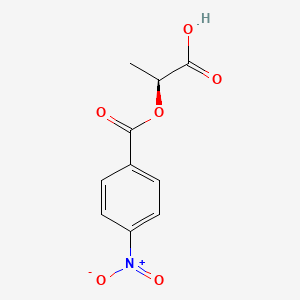 (2S)-2-[(4-Nitrobenzoyl)oxy]propanoic acid