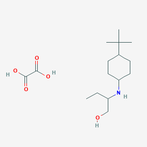 molecular formula C16H31NO5 B1450587 2-[(4-叔丁基环己基)氨基]丁醇草酸酯 CAS No. 1431964-29-2