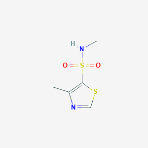 B1450597 N,4-Dimethyl-1,3-thiazole-5-sulfonamide CAS No. 1823927-61-2