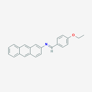 (E)-N-(Anthracen-2-yl)-1-(4-ethoxyphenyl)methanimine