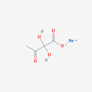 Tartronic acid, methyl-, sodium salt