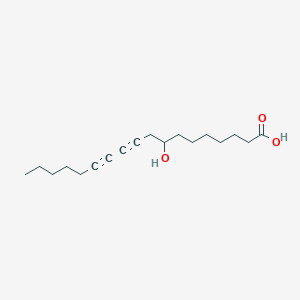 10,12-Octadecadiynoic acid, 8-hydroxy-