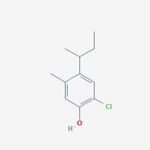 4-(Butan-2-yl)-2-chloro-5-methylphenol