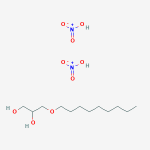 Nitric acid;3-nonoxypropane-1,2-diol